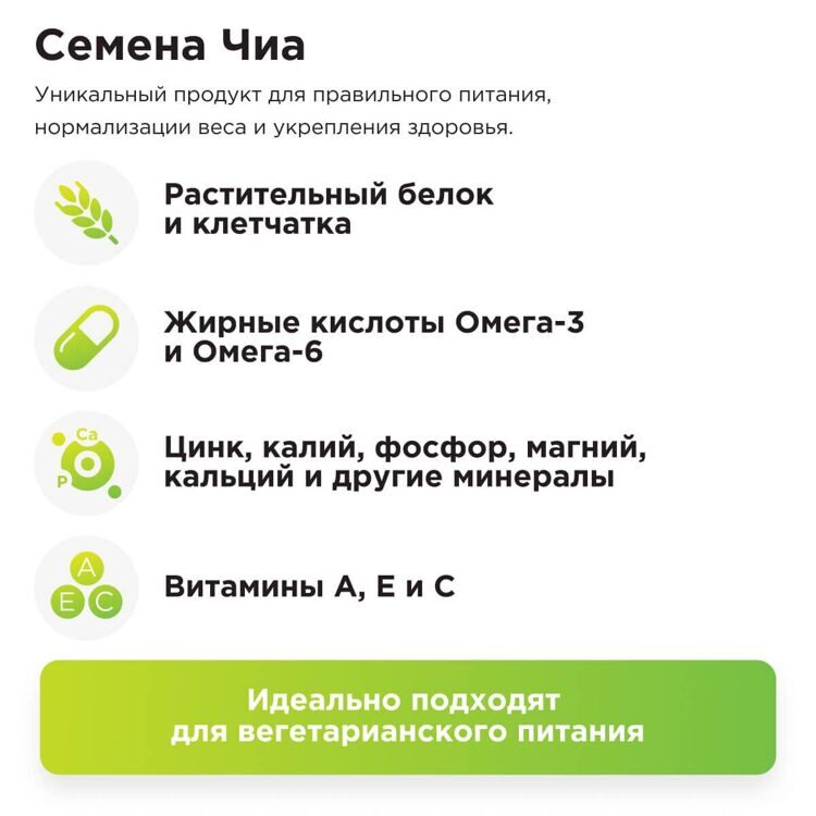 Семена Чиа (250 гр)